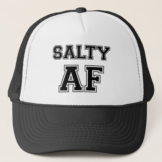 SALTY AF TRUCKER HAT (Front)