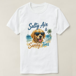 Salty Air Sandy Toes | Summer Beach Vibes T-Shirt