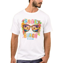 Salty Beach Club Tropical Sunset Sunglasses