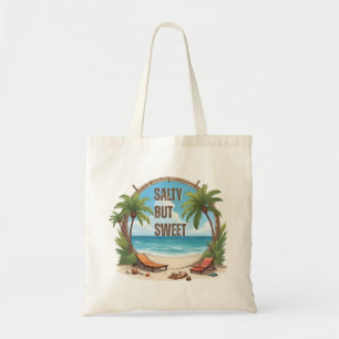 Salty But Sweet, Beach, Summer Vacation Tote Bag