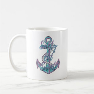 Salty But Sweet Nautical Anchor Coffee Mug