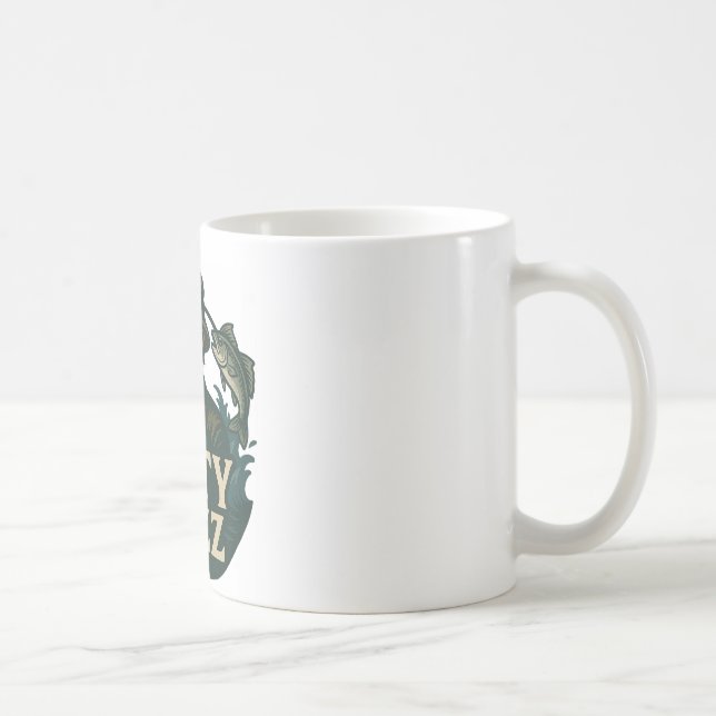 Salty Buzz original design Classic Mug, 11 oz Coffee Mug (Right)