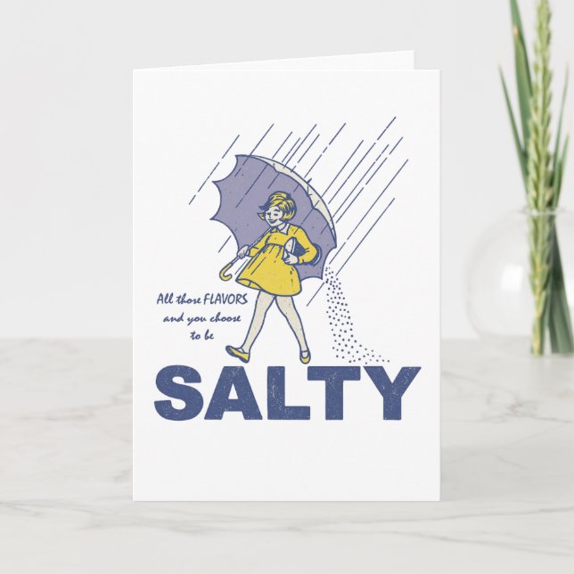 SALTY CARD (Front)