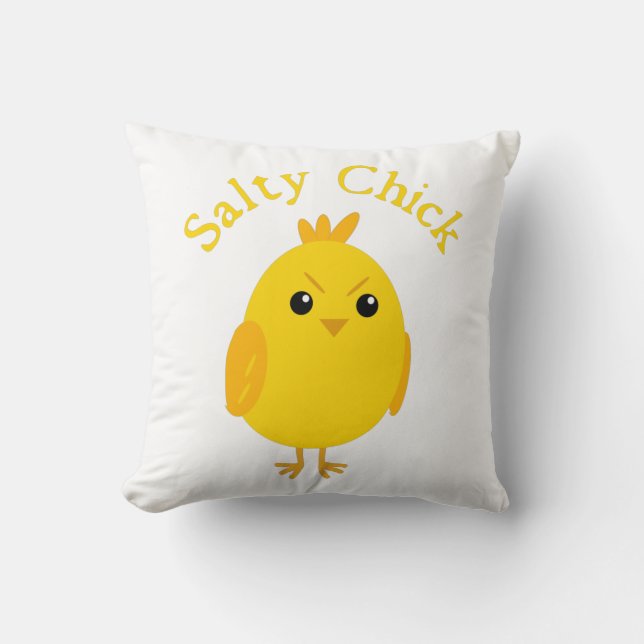 Salty Chick  Cushion (Front)