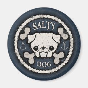 Salty Dog -bd Magnet
