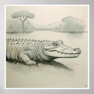 Salty Drawing - Art Print