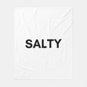salty fleece blanket