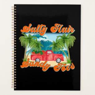 Salty Hair, Sandy Toes Tropical Truck & Beach Planner