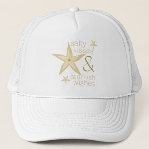 Salty Kisses Starfish Wishes Trucker Hat