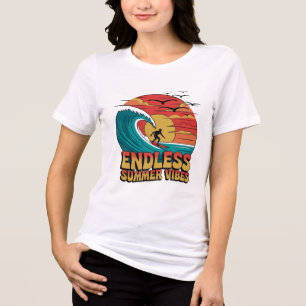 Salty Kisses & Sunset Dreams Tri-Blend Shirt