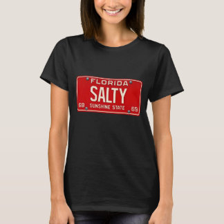 Salty Life 1969 | Retro Florida License Plate Surf T-Shirt