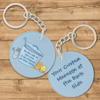 Salty Potato Soup Keychain