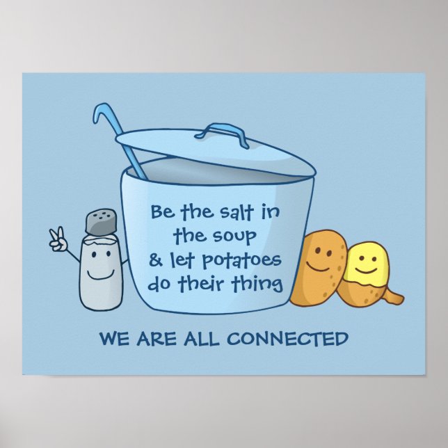  Salty Potato Soup Poster (Front)