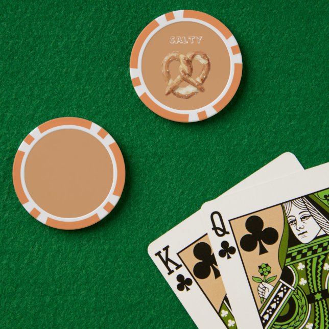 Salty Pretzel   Poker Chips (Poker Table (Double))