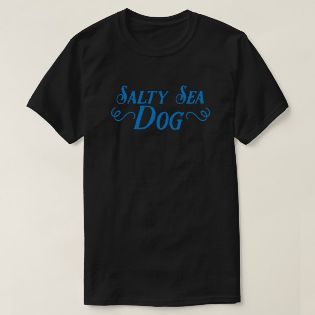 Salty sea dog T-Shirt (Design Front)