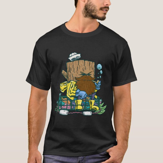 Salty Sea Log T-Shirt (Front)