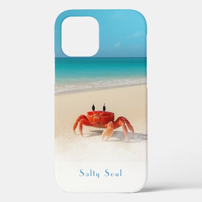 Salty Soul – iPhone 12 Tough Case (Back)