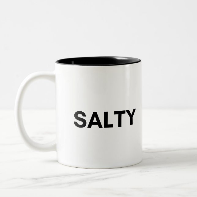 salty Two-Tone coffee mug (Left)