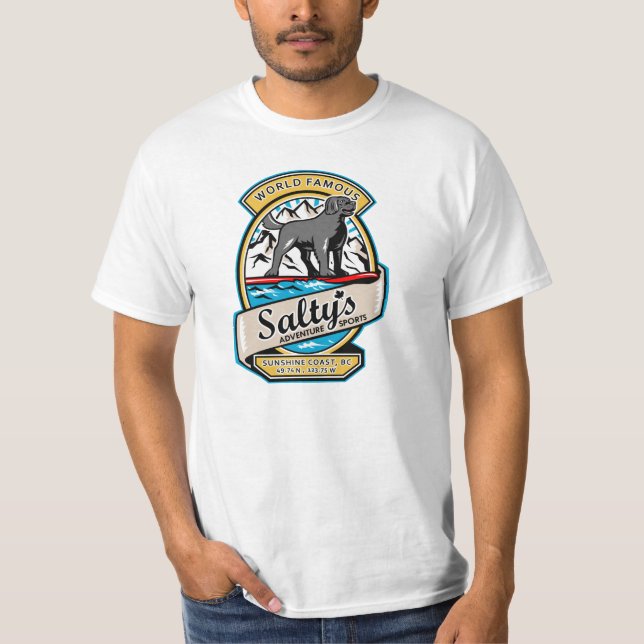 Salty's Cheapskate T T-Shirt (Front)