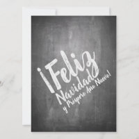 Saludos De Navidad en La Pizarra