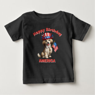 Saluki (2aa) Patriotic Kid T-Shirt