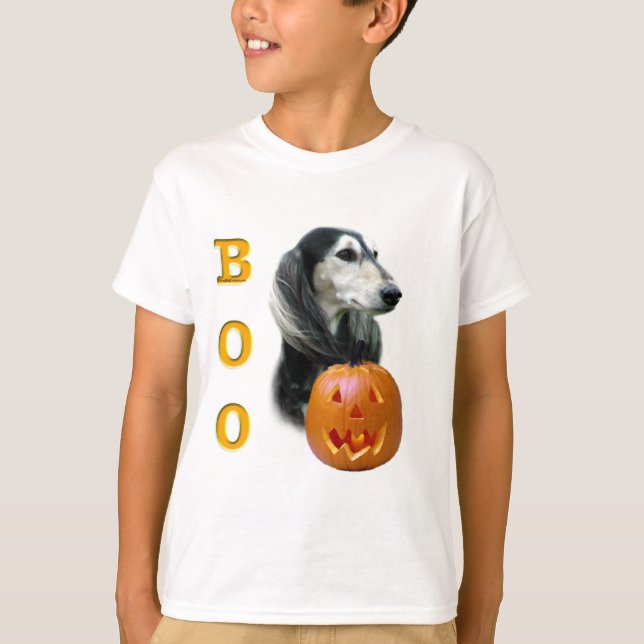 Saluki Boo T-Shirt (Front)