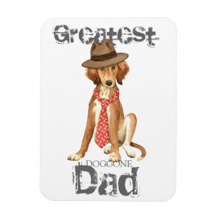 Saluki Dad Magnet