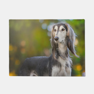 Saluki Dog. Doormat
