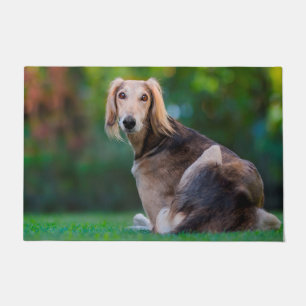 Saluki Dog. Doormat