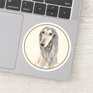 Saluki (Fawn) Painting - Cute Original Dog Art
