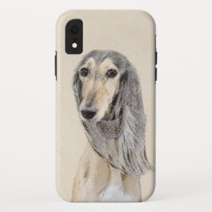 Saluki (Fawn) Painting - Cute Original Dog Art Case-Mate iPhone Case