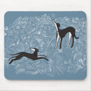 Saluki Greyhound Mouse Pad