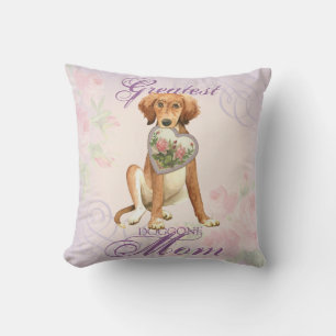 Saluki Heart Mum Cushion