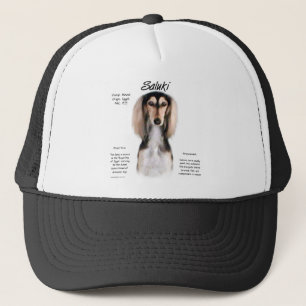 Saluki History Design Trucker Hat