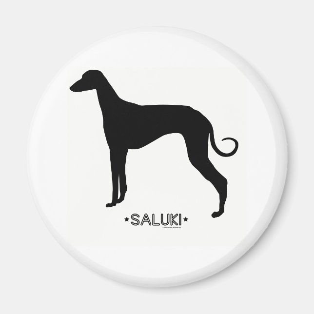 Saluki Magnet (Front)