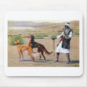saluki mouse pad