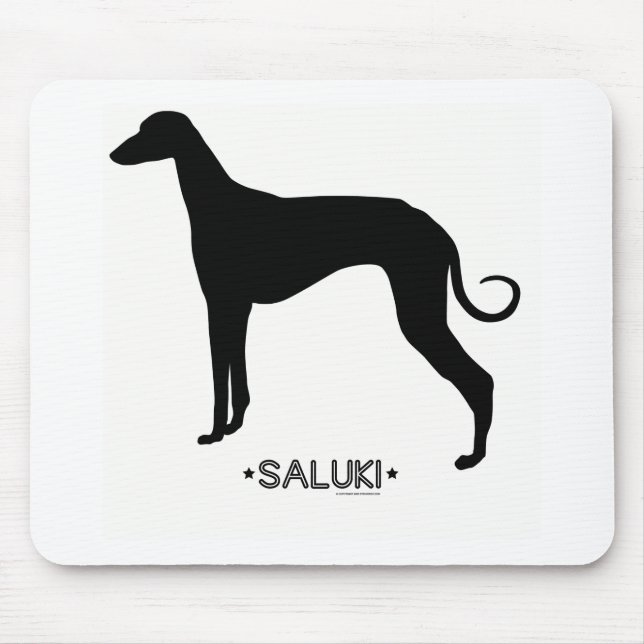 Saluki Mousepad (Front)