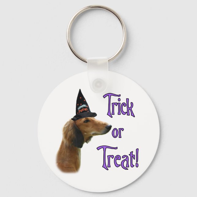 Saluki Trick Key Ring (Front)