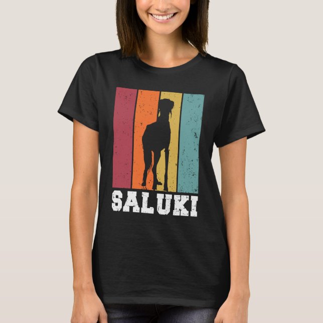 Saluki Vintage  2 T-Shirt (Front)