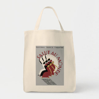 Salut Au Monde Tote Bag