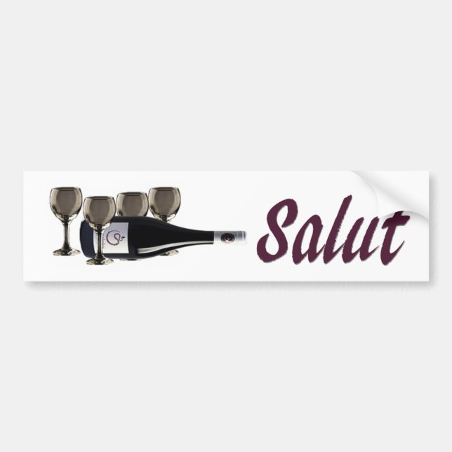 Salut  bumper sticker (Front)