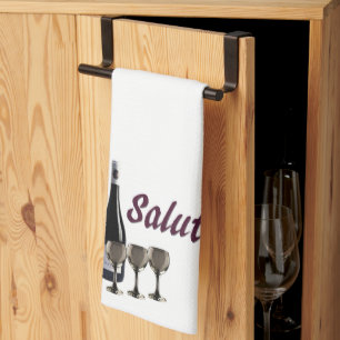 Salut! tea towel