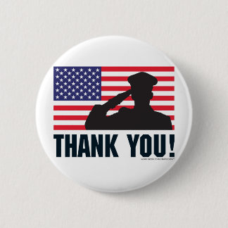 Salute 6 Cm Round Badge