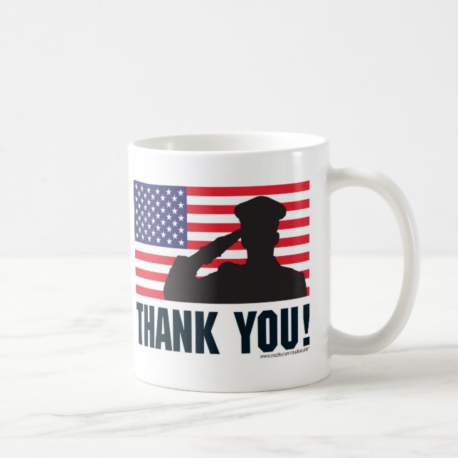 Salute Coffee Mug (Right)