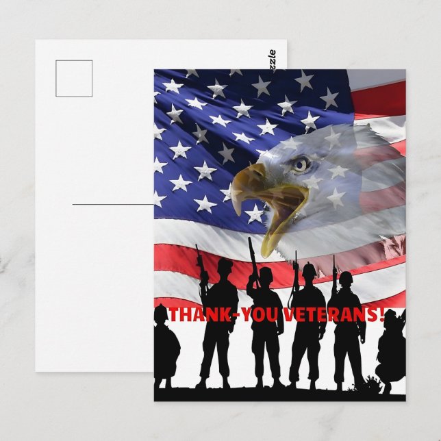 Saluting Courage, Sacrifice, and Service 2025 Postcard (Front/Back)