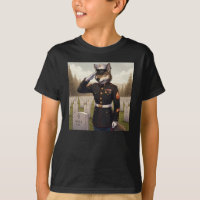 Saluting Marine Corps Wolf