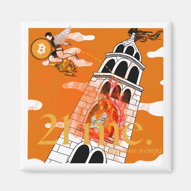 Salva me. magnet (Front)