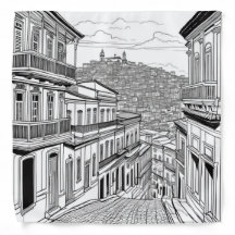 Salvador Bahia Brazil Colouring