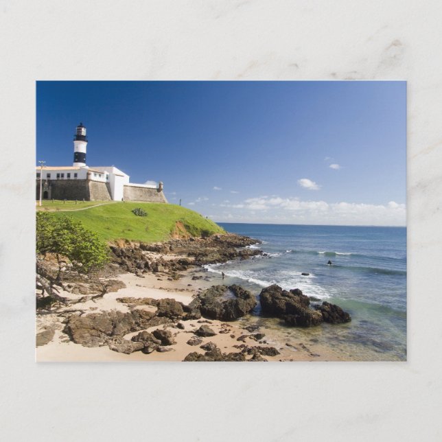 Salvador, Brazil. Porto da Barra and the Postcard (Front)