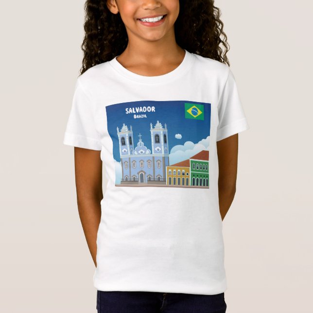 Salvador Brazil T-Shirt (Front)